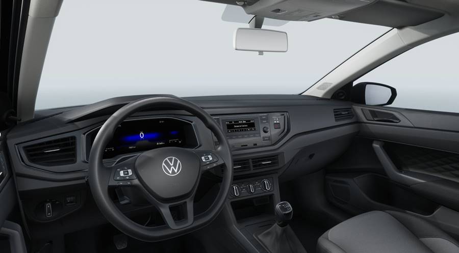 volkswagen virtus sense 2025 interior painel