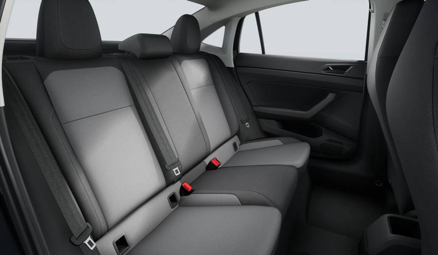 volkswagen virtus sense 2025 interior banco traseiro