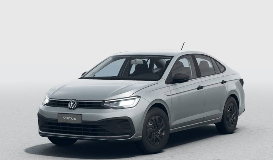 volkswagen virtus sense 2025 Prata Sirius