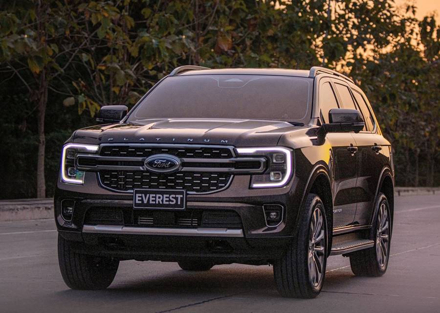 ford everest platinum 2025