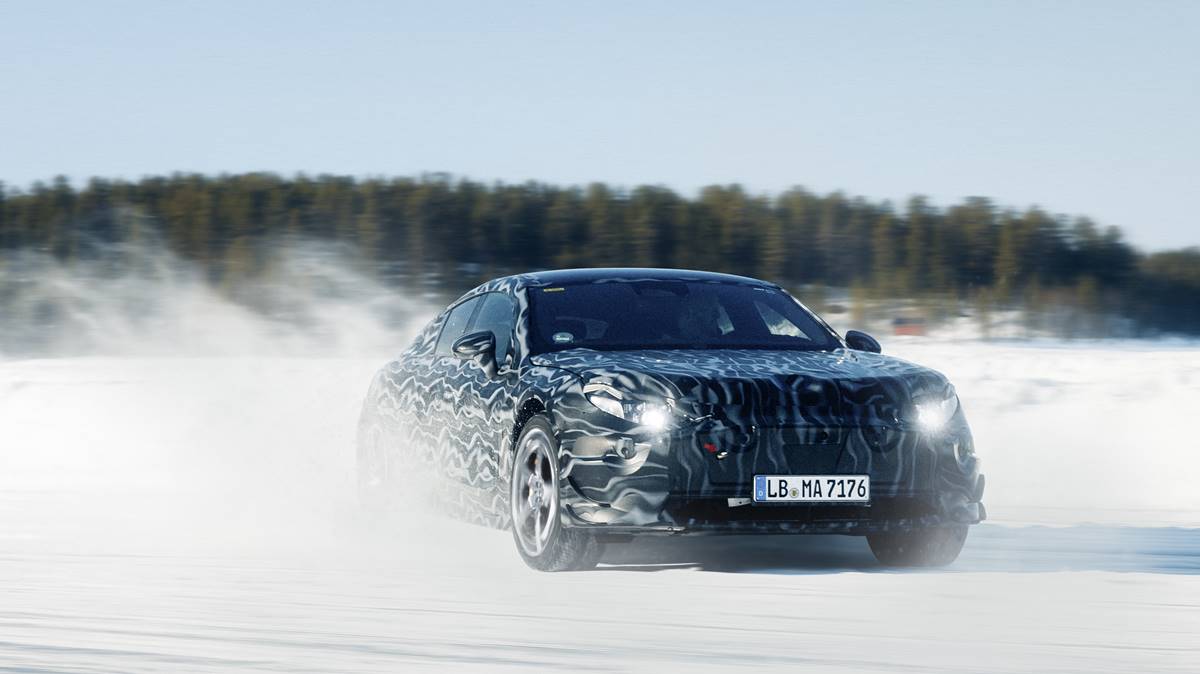 mercedes amg sedan coupe eletrico