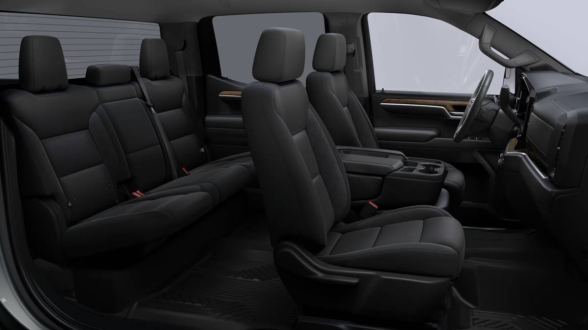 chevrolet silverado z71 trail boss 2025 interior