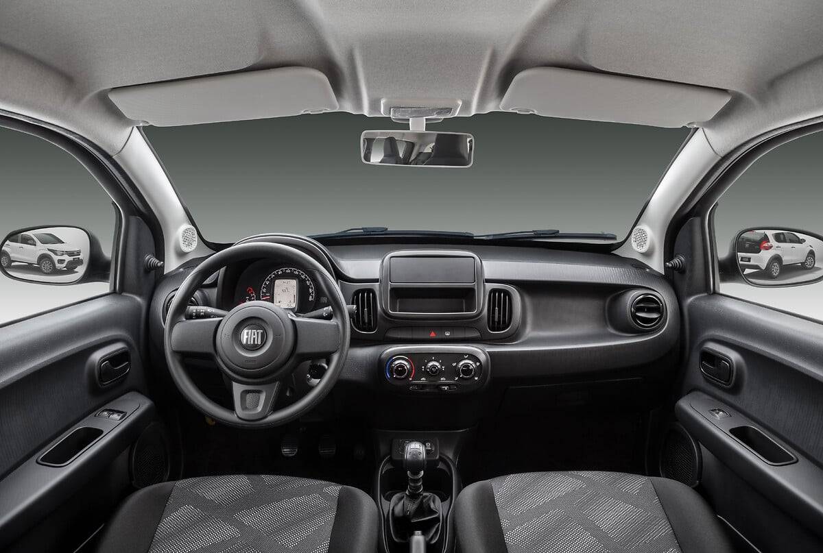 fiat mobi 2025 interior