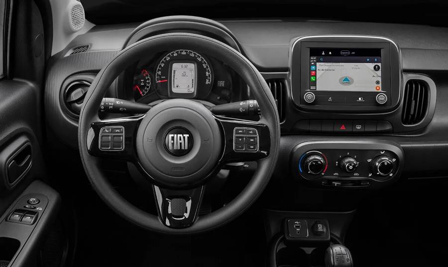 fiat mobi trekking 2025 interior