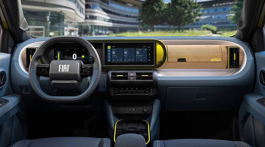 interior fiat grande panda 2025