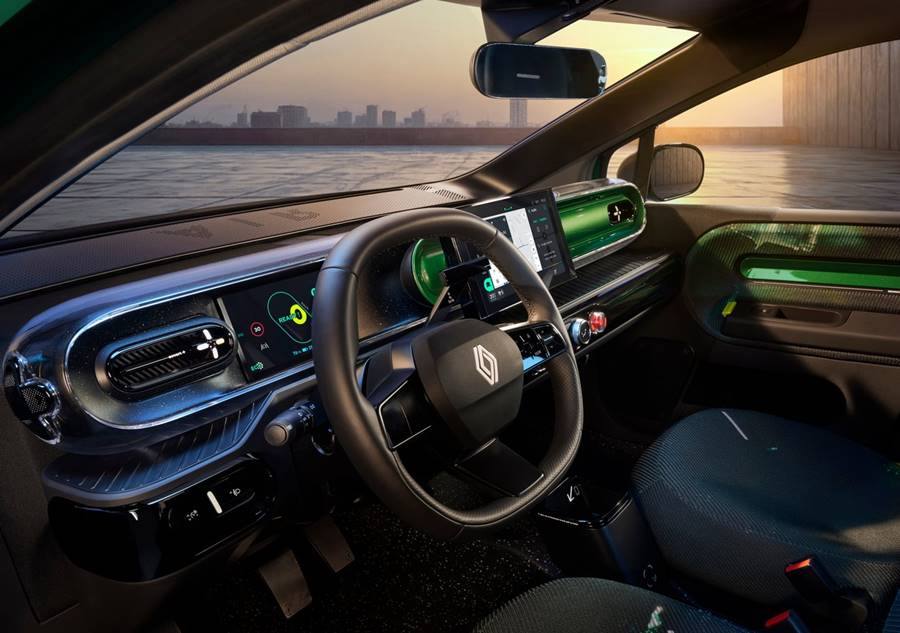 novo renault twingo interior