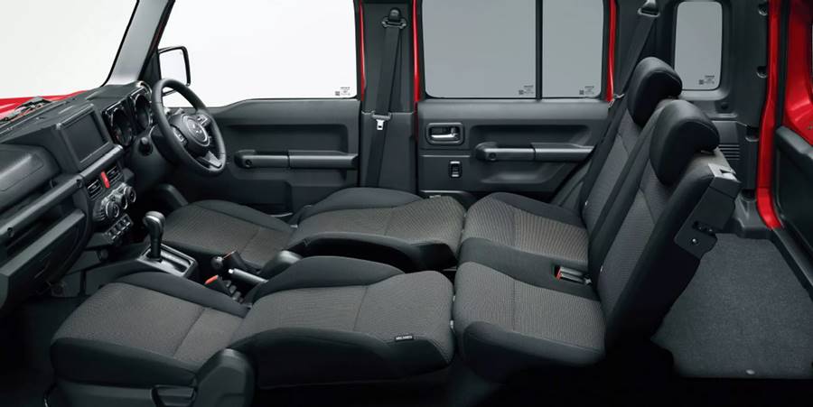 suzuki jimny nomade 4 portas interior 