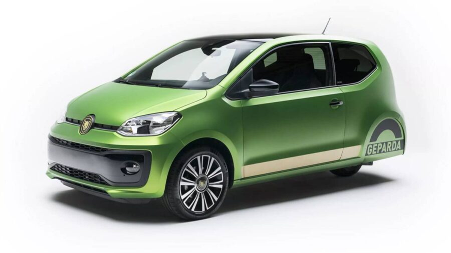 geparda vw up tres rodas