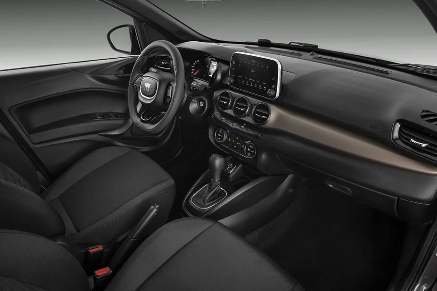 fiat argo 2025 interior painel