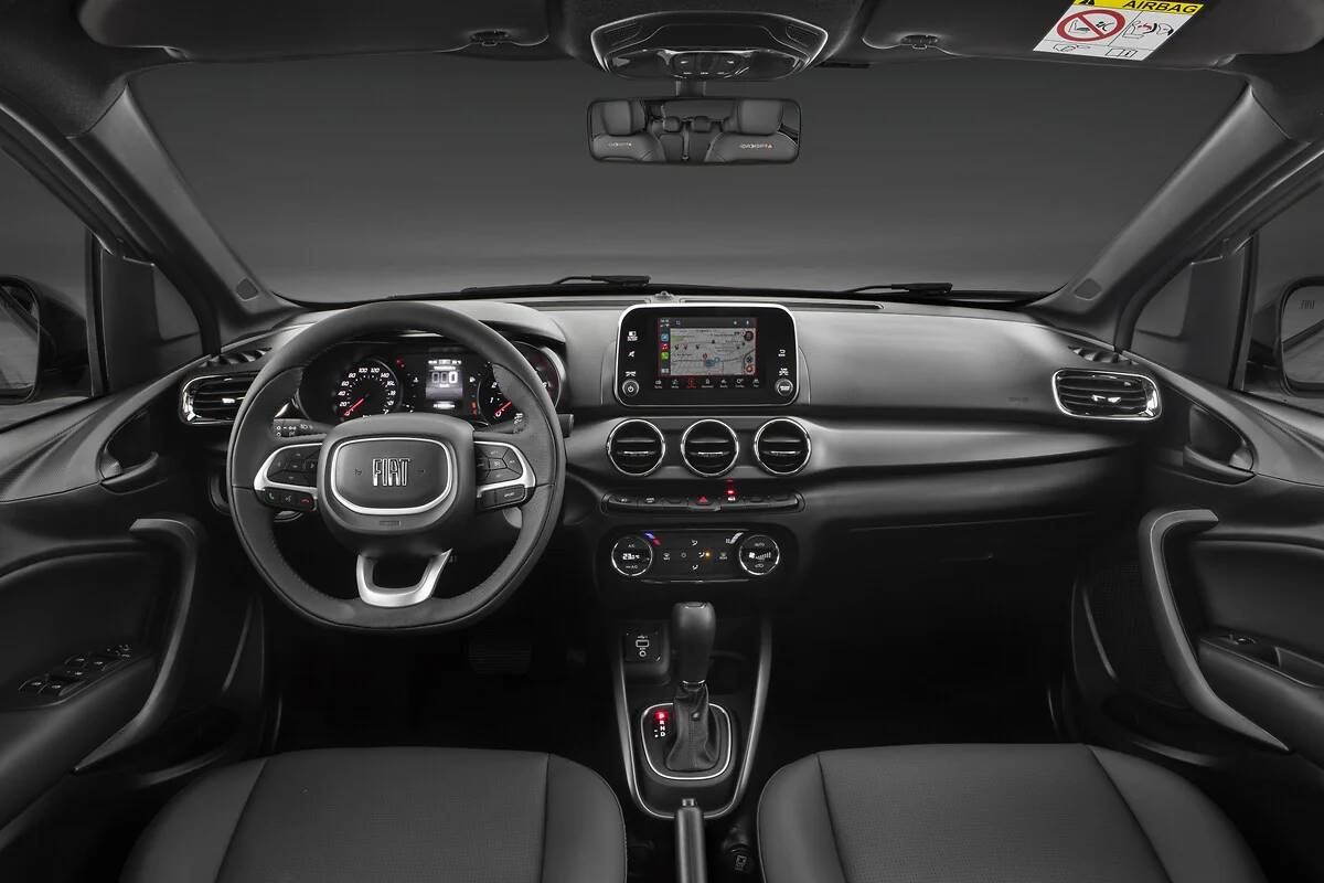 fiat argo 2025 interior painel