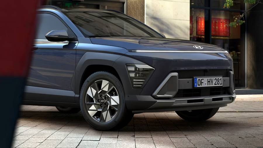 hyundai kona hybrid 2025 detalhe dianteira