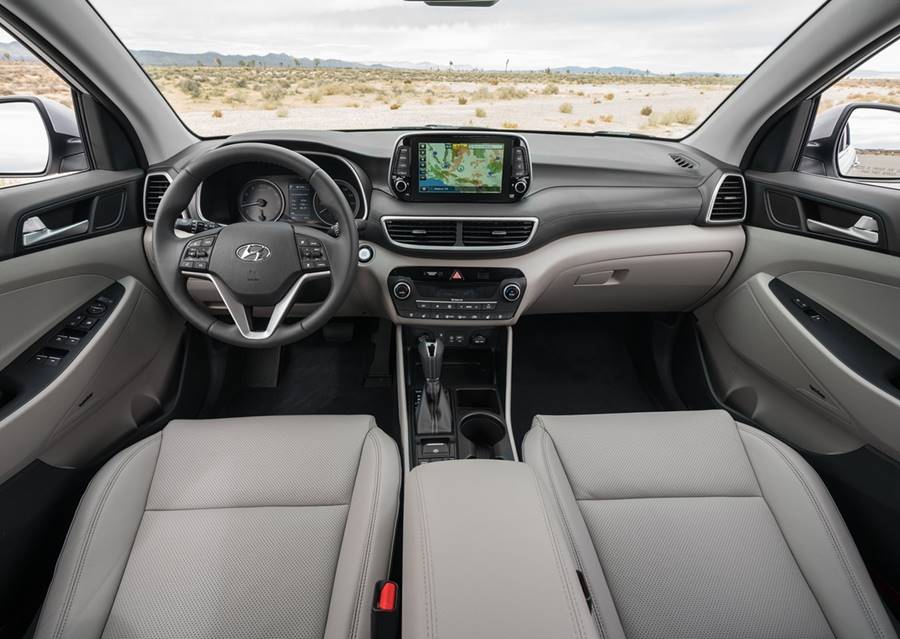 hyundai tucson 2025 brasil interior