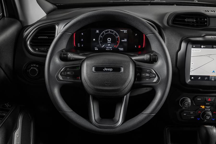 jeep renegade 2025 interior multimidia