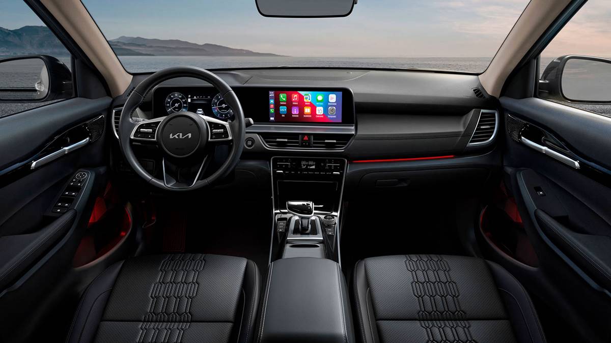 kia seltos 2025 interior painel