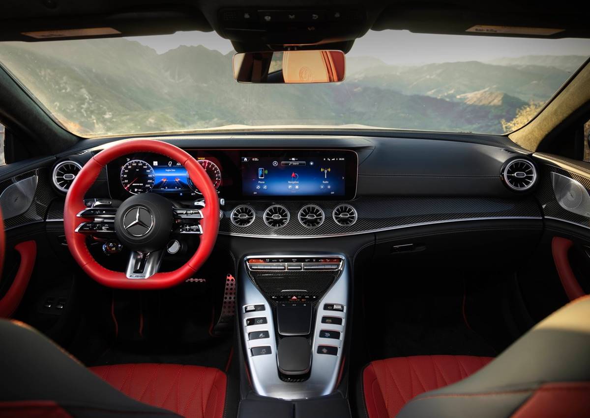 mercedes amg gt 63 s e performance interior