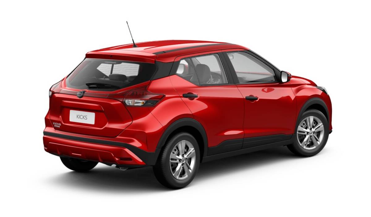 nissan kicks play active plus 2025 traseira