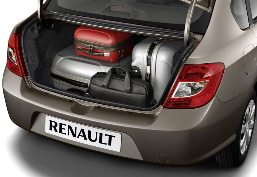 renault symbol porta malas